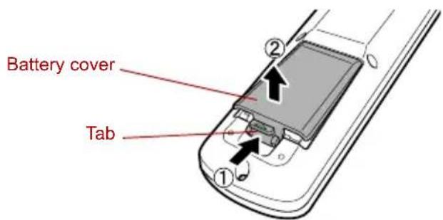 TOSHIBA Qosmio F20 - Installing the batteries - 1