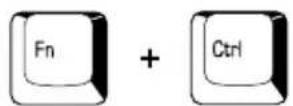 TOSHIBA Qosmio F20 - Emulating keys on enhanced keyboard - 5