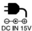 TOSHIBA Qosmio F20 - LAN active indicator (orange) - 1