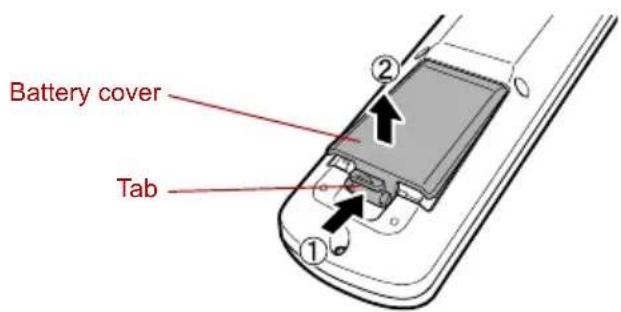 TOSHIBA Qosmio F20 - Installing the batteries - 1