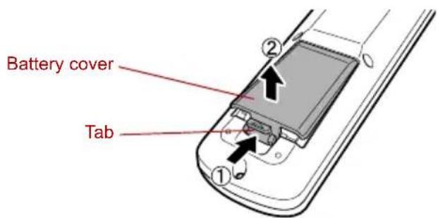 TOSHIBA Qosmio F20 - Installing the batteries - 1