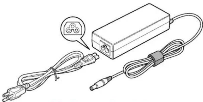 TOSHIBA Qosmio F20 - AC adaptor - 2