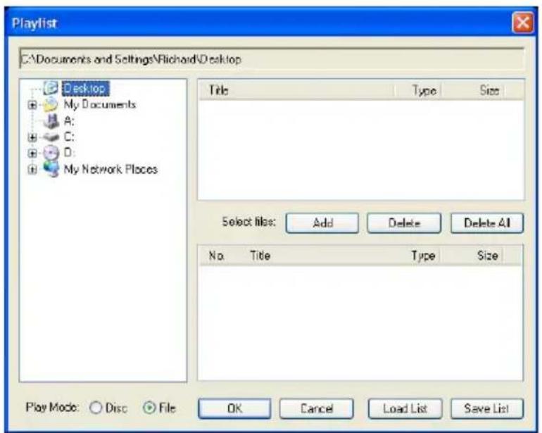TOSHIBA Satellite 1110 - Creating a Playlist - 3