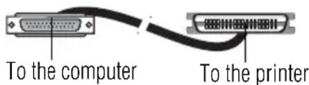 TOSHIBA Satellite 1110 - Connecting a printer - 8