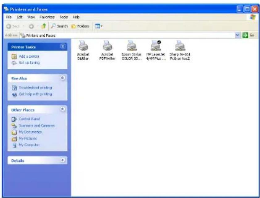 TOSHIBA Satellite 1110 - Using the Add Printer Wizard - 1