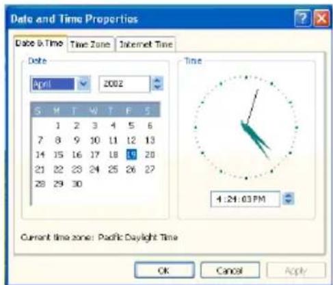 TOSHIBA Satellite 1110 - Lesson 11: Setting the date and time - 1