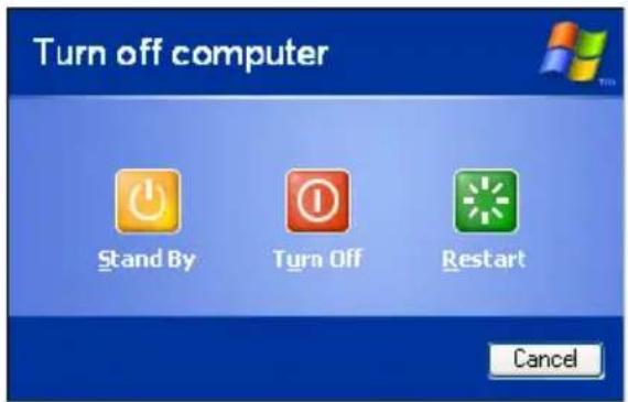 TOSHIBA Satellite 1110 - Using Turn Off or Shut down - 1