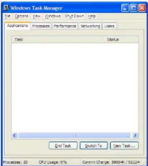 TOSHIBA Satellite 1110 - Your program stops responding. - 1