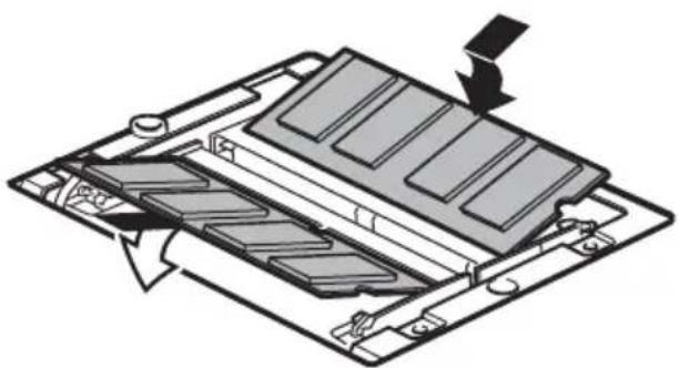 TOSHIBA Satellite 1110 - Installing additional memory (optional) - 6