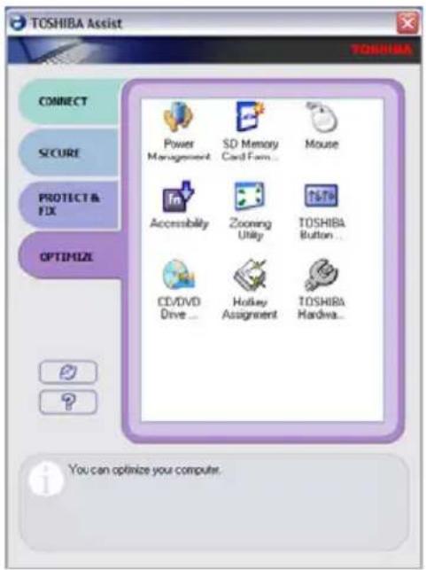 TOSHIBA Satellite A105 - Optimize - 1