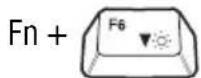 TOSHIBA Satellite A105 - Display brightness - 1