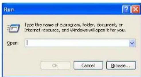 TOSHIBA Satellite A105 - Starting a program from the Run dialog box - 1