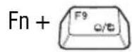 TOSHIBA Satellite A105 - Disabling or enabling the TouchPad or Dual Mode Pad - 1