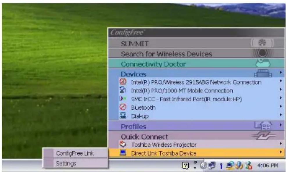 TOSHIBA Satellite A105 - Direct Link Toshiba Device - 1