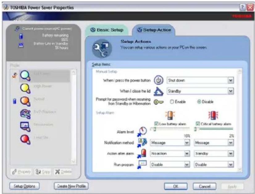 TOSHIBA Satellite A105 - Turning off the computer more quickly - 1