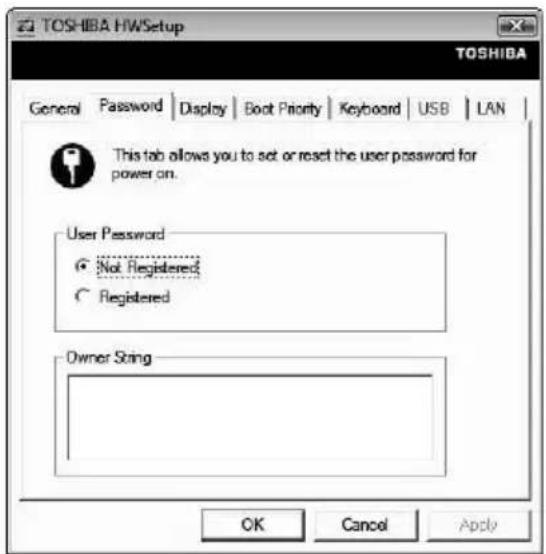 TOSHIBA Satellite A135 - CAUTION - 2