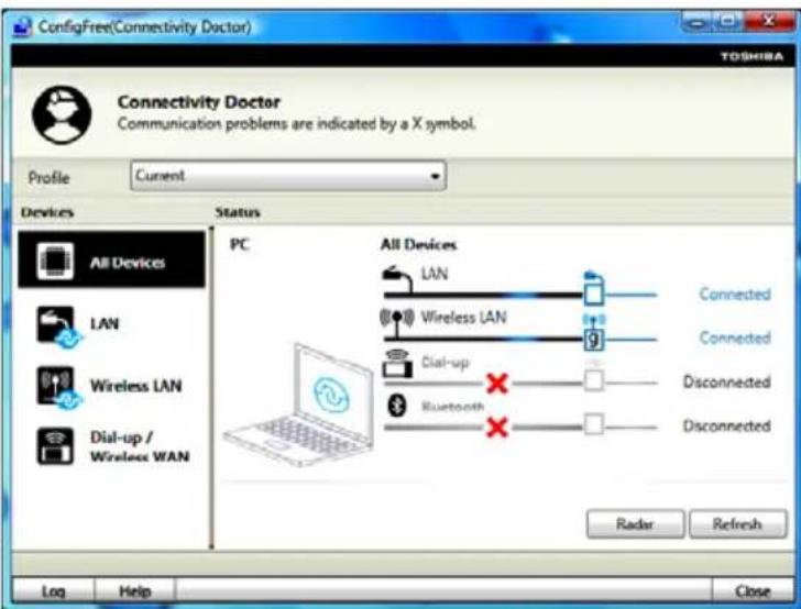 TOSHIBA Satellite A135 - Connectivity Doctor - 1