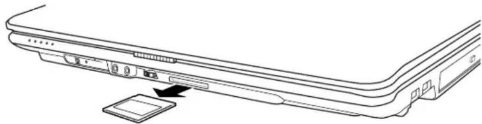 TOSHIBA Satellite A135 - Removing memory media - 2