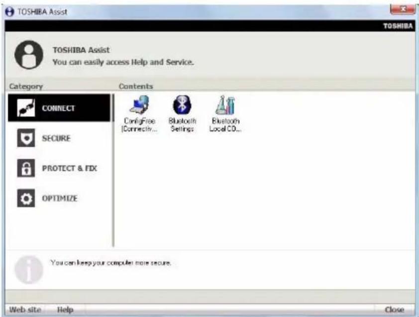 TOSHIBA Satellite A135 - Connect - 1