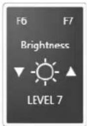 TOSHIBA Satellite A135 - Display brightness - 2