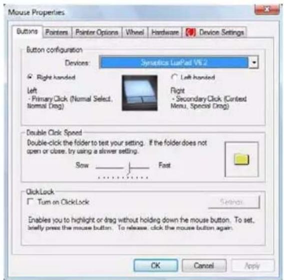TOSHIBA Satellite A135 - Mouse Utility - 2