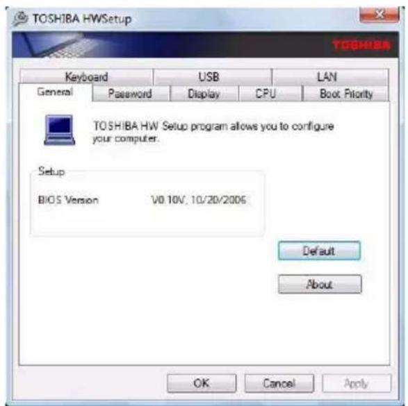 TOSHIBA Satellite A135 - Toshiba Hardware Setup - 2