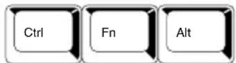 TOSHIBA Satellite A135 - Ctrl, Fn, and Alt keys - 1