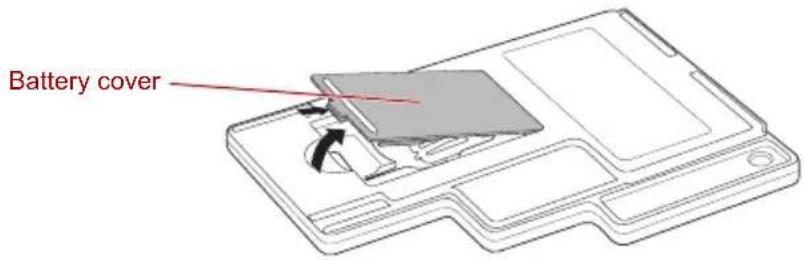 TOSHIBA Qosmio X300 - Installing the battery - 1