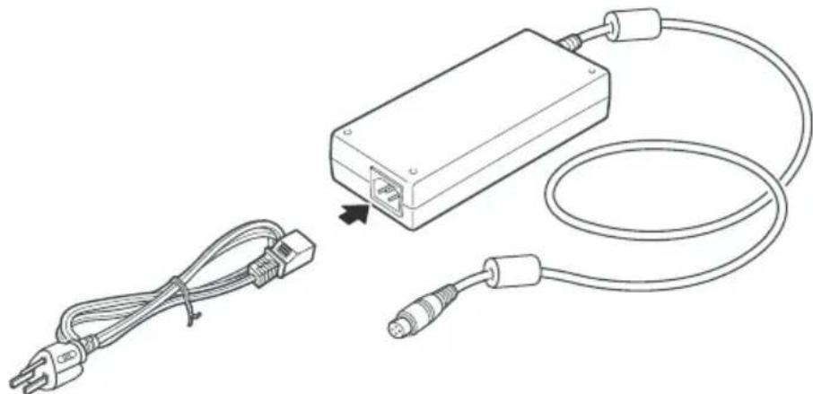 TOSHIBA Qosmio X300 - Connecting the AC adaptor - 2
