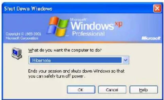 TOSHIBA Satellite 1130 - Click Start, Shut Down. - 1