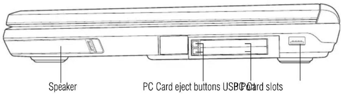 TOSHIBA Satellite 1130 - Right side - 1