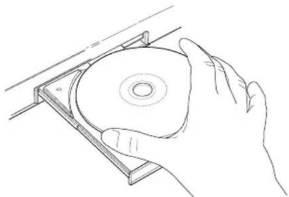 TOSHIBA Satellite 1130 - Inserting a disc - 4
