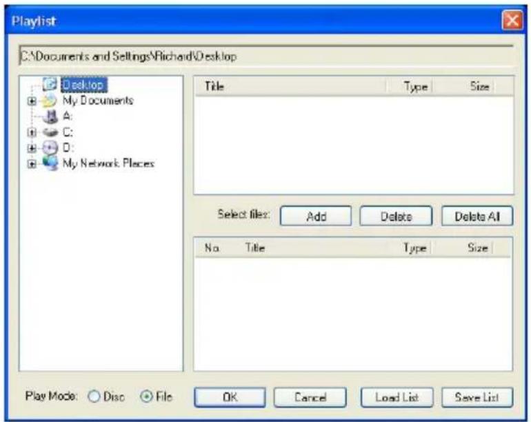 TOSHIBA Satellite 1130 - Creating a Playlist - 3