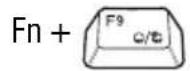 TOSHIBA Satellite 1130 - Disabling or enabling the TouchPad - 1