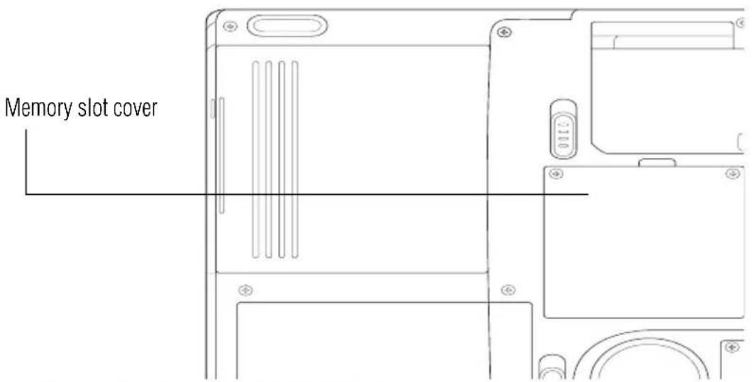 TOSHIBA Satellite 2430 - Installing additional memory (optional) - 4