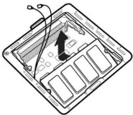 TOSHIBA Satellite 2430 - Removing a memory module - 1