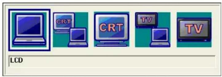TOSHIBA Satellite 2430 - Display modes - 1