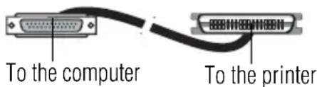 TOSHIBA Satellite 2430 - Connecting a printer - 8