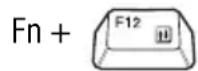 TOSHIBA Satellite U200 - Keyboard hot keys - 3