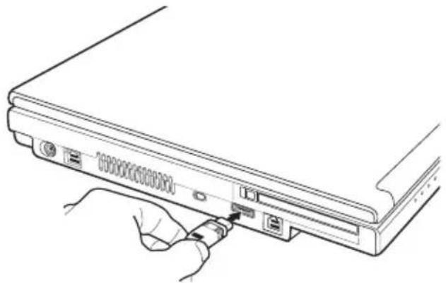 TOSHIBA Satellite U200 - Connecting an optional external diskette drive - 2