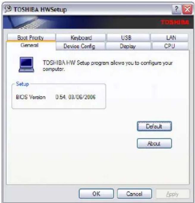 TOSHIBA Satellite U200 - Toshiba Hardware Setup - 2