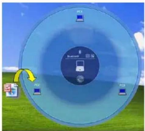 TOSHIBA Satellite U200 - Transferring files using Bluetooth® - 1