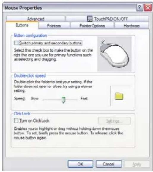 TOSHIBA Satellite U200 - Mouse Utility - 2