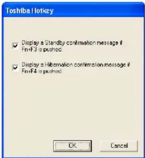 TOSHIBA Satellite U200 - Toshiba Hotkey Utility - 1