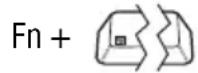 TOSHIBA Satellite U200 - Keyboard hot keys - 4