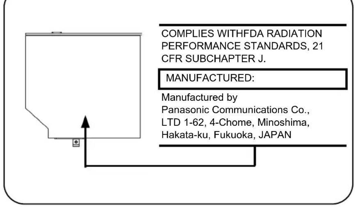 TOSHIBA Tecra A4 - Matsushita UJDA760 - 1
