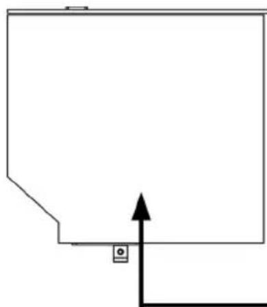TOSHIBA Tecra A4 - Location of the required label - 1