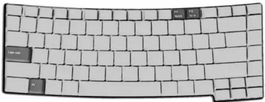 ACER TravelMate 4500 - Lock keys - 1