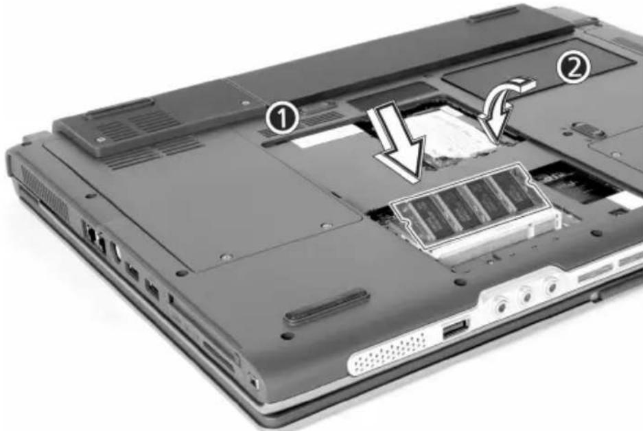 ACER TravelMate 4500 - Installing memory - 2