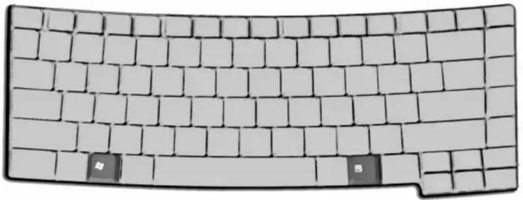 ACER TravelMate 4500 - Windows keys - 1